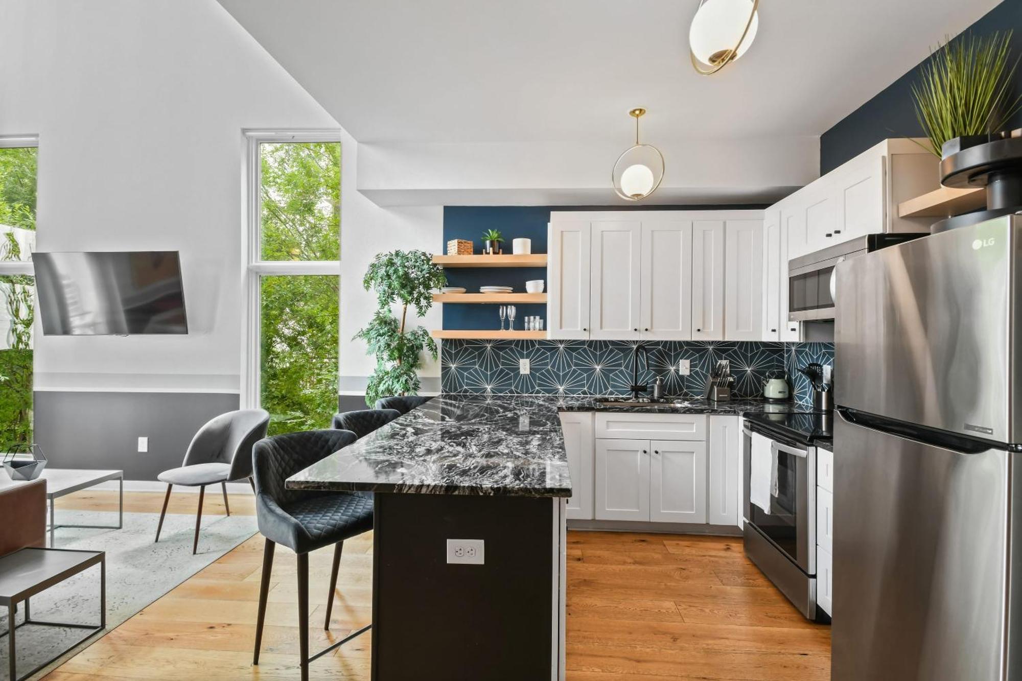 Stupendous Heart Of Piedmont Park Two Story Loft Apartment Atlanta Bagian luar foto
