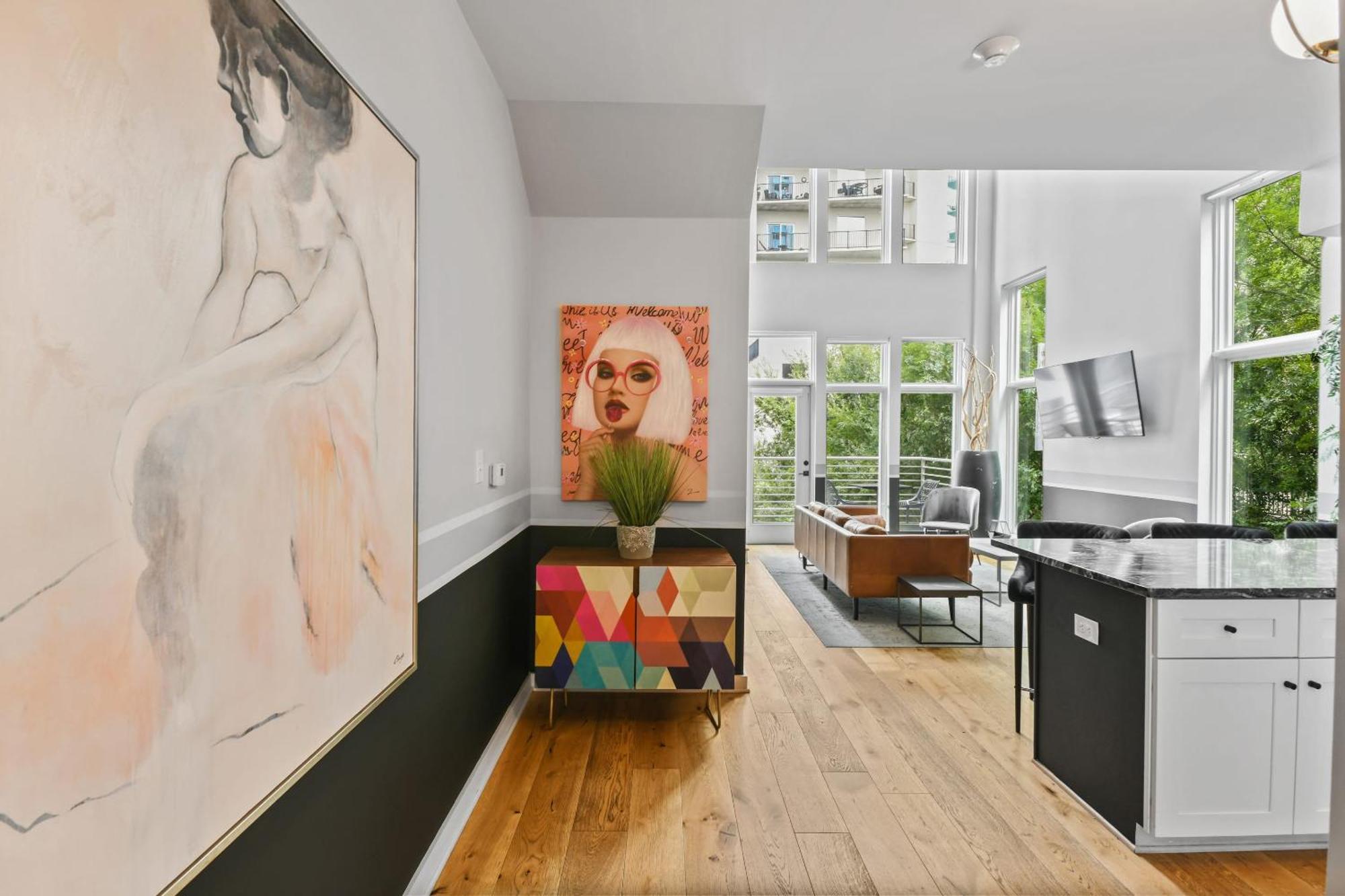 Stupendous Heart Of Piedmont Park Two Story Loft Apartment Atlanta Bagian luar foto
